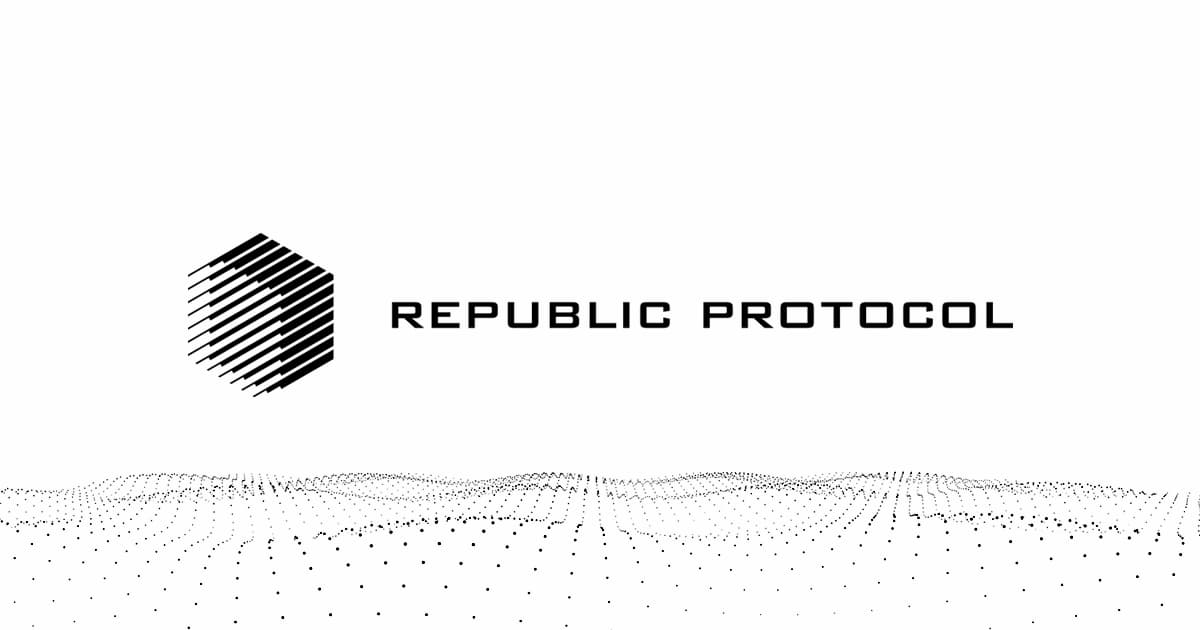 トラストレスなダークプール Republic Protocolが約32億円相当調達