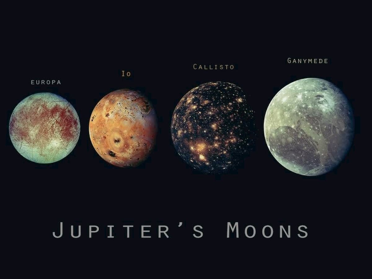 木星の4つの月の海の潮は共鳴している