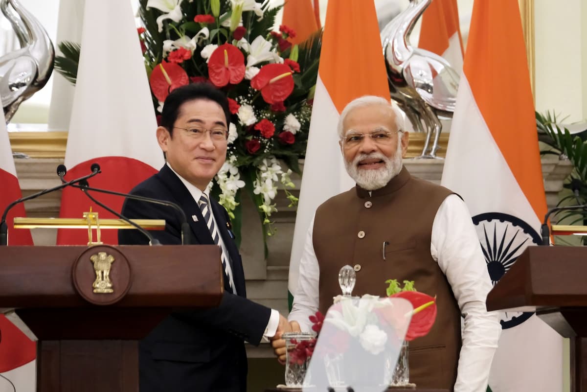 中国への恐怖が日本とインドを結びつける