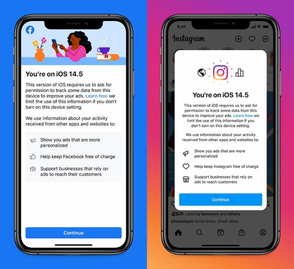 iOS 14.5のトラッキング許可はFacebookを殺さない